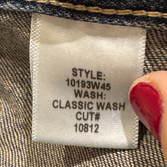 Nili Lotan Shon Denim Cropped Jean Pant Barrel Hi Waist 30 -New W/Tags - Picture 13 of 15